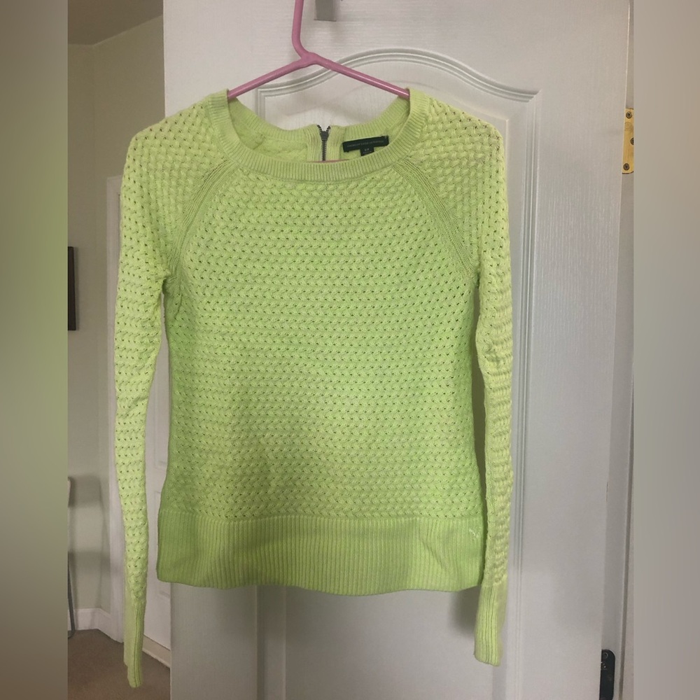 American Eagle Lime Green Women's Sweater Size S/P